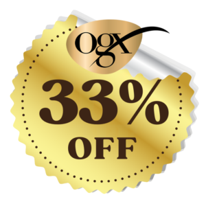 OGX: 33% OFF
